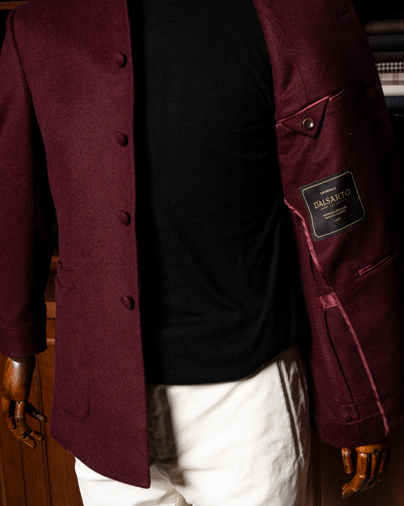 Bordeaux Casual Jacket