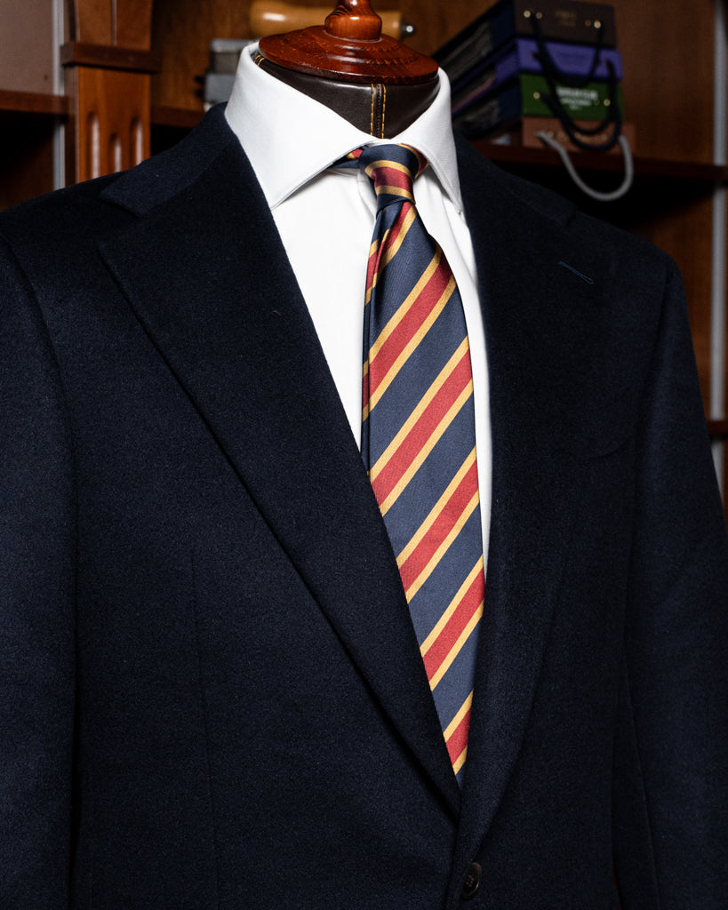 Casual Modern Blue Wool Jacket