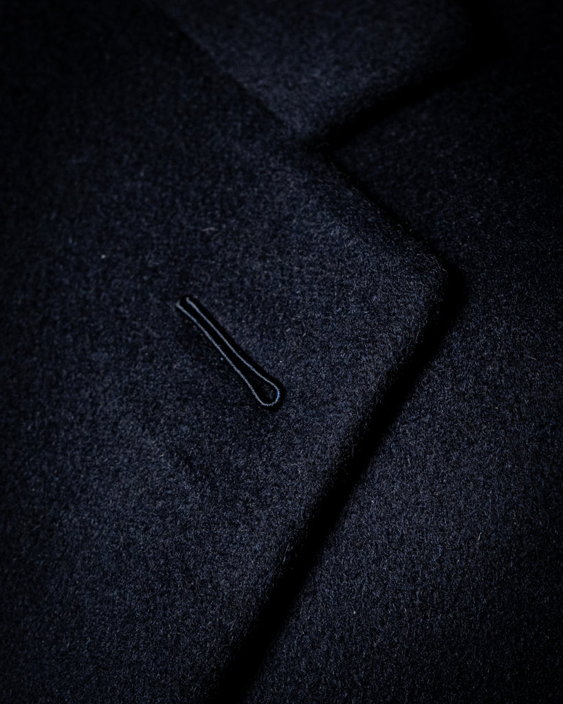 Casual Modern Blue Wool Jacket