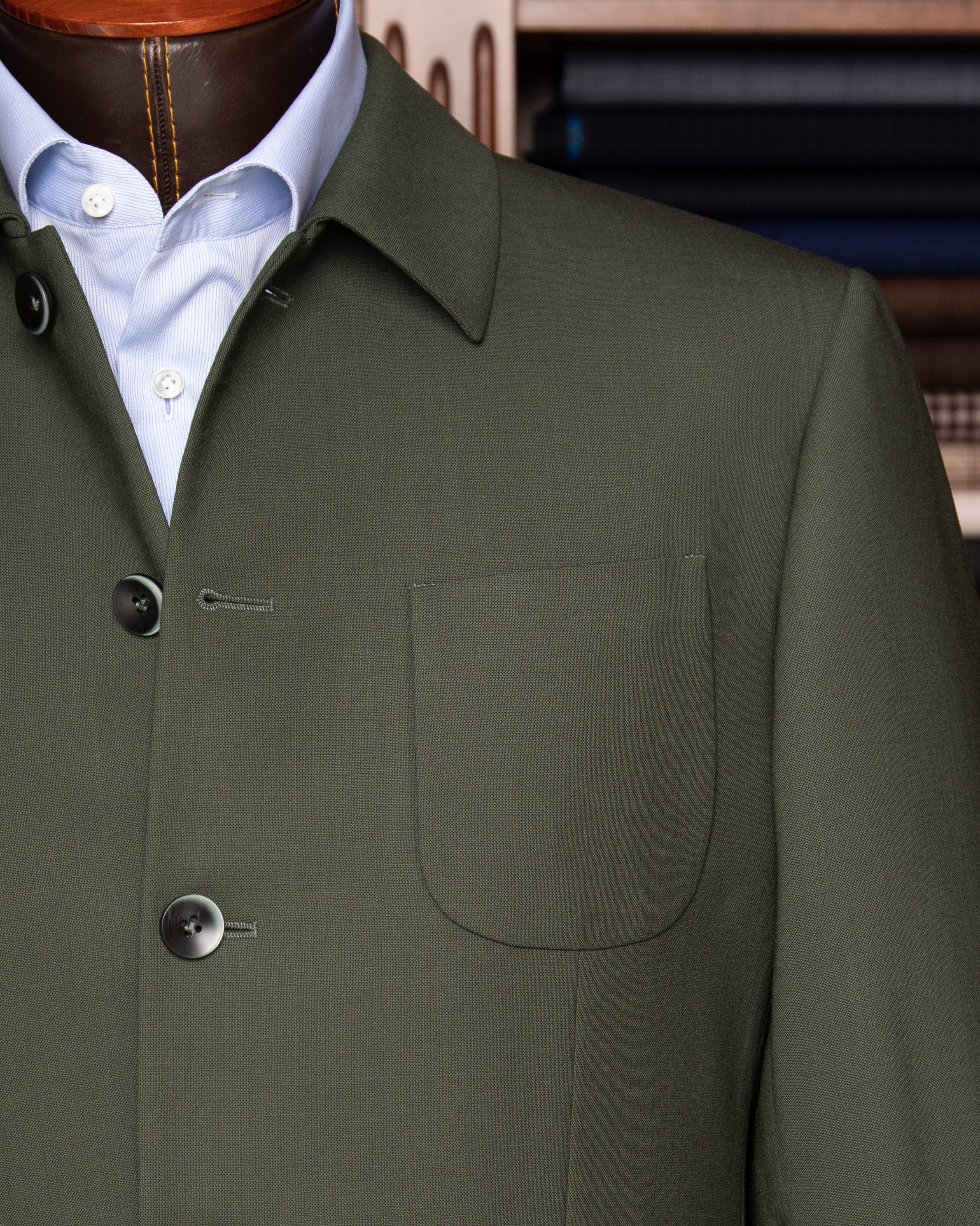 Giacca Casual Verde Bosco