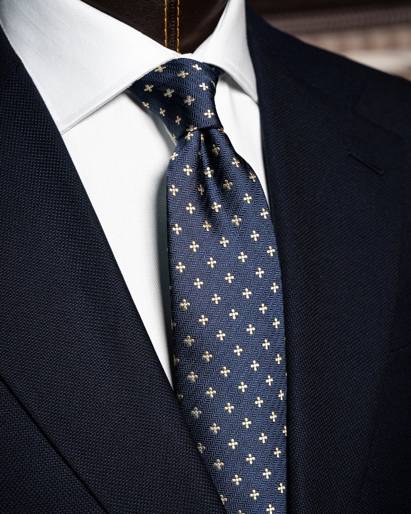 Giacca Giotto Blu Hopsack