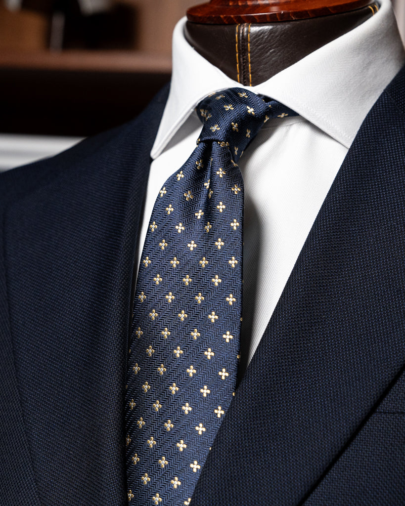 Giacca Giotto Blu Hopsack