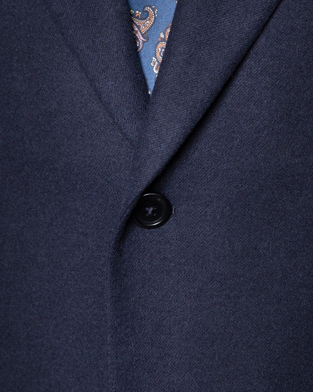 Giacca Giotto Blu Lana,Cashmere e Seta