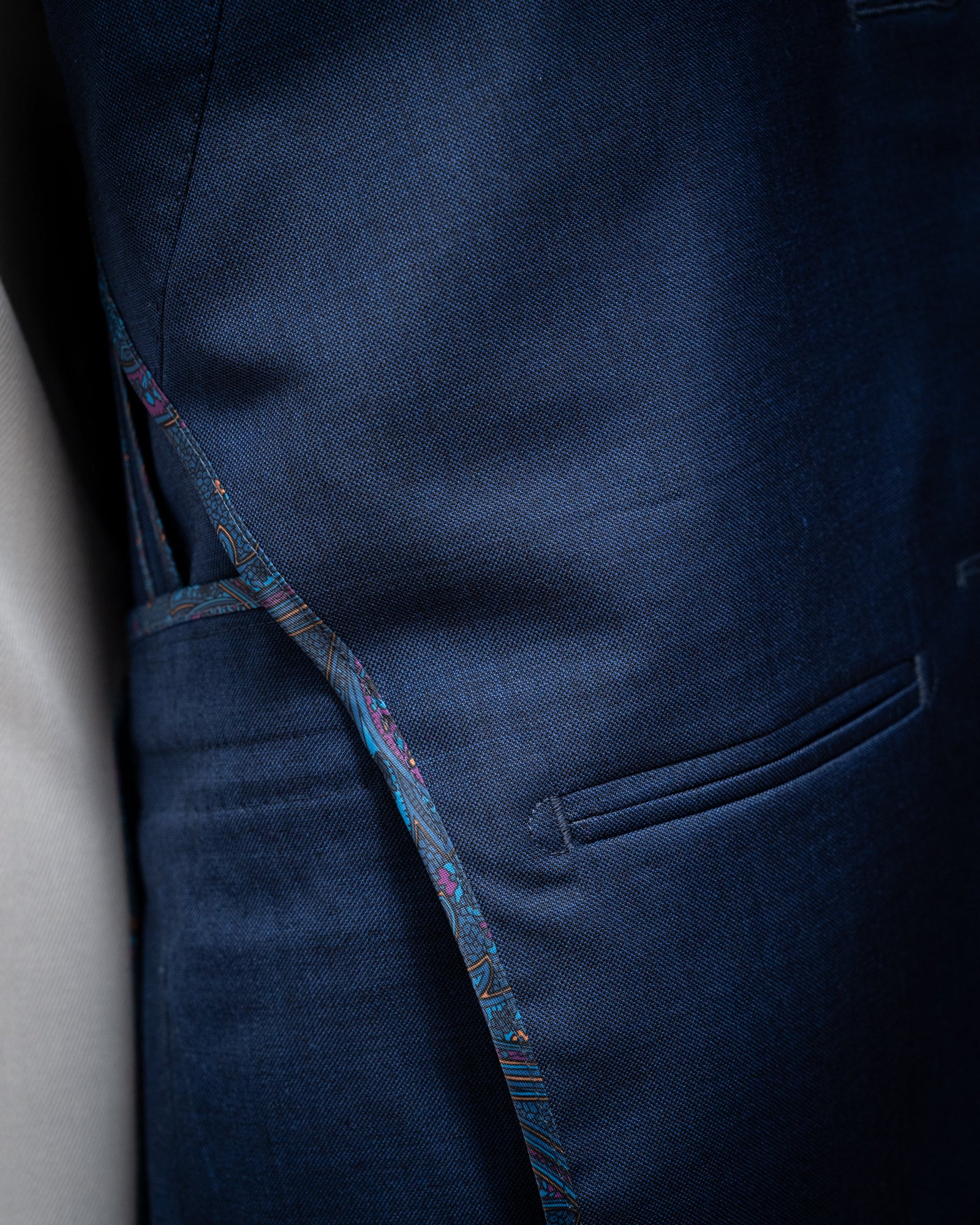 Unlined Giotto Blue Jacket