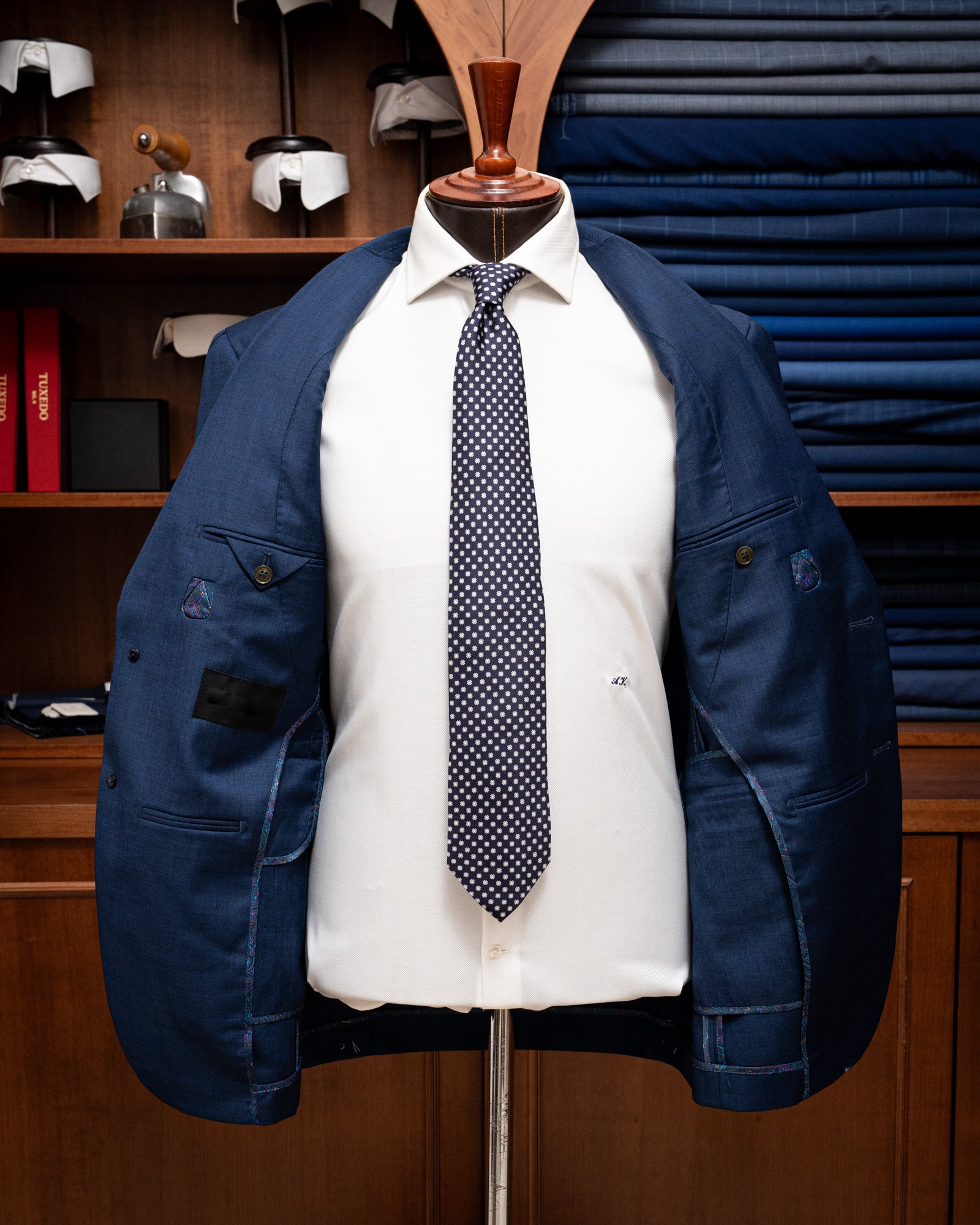 Unlined Giotto Blue Jacket