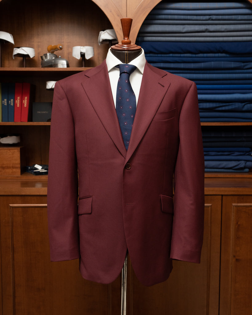Giotto Burgundy Jacket