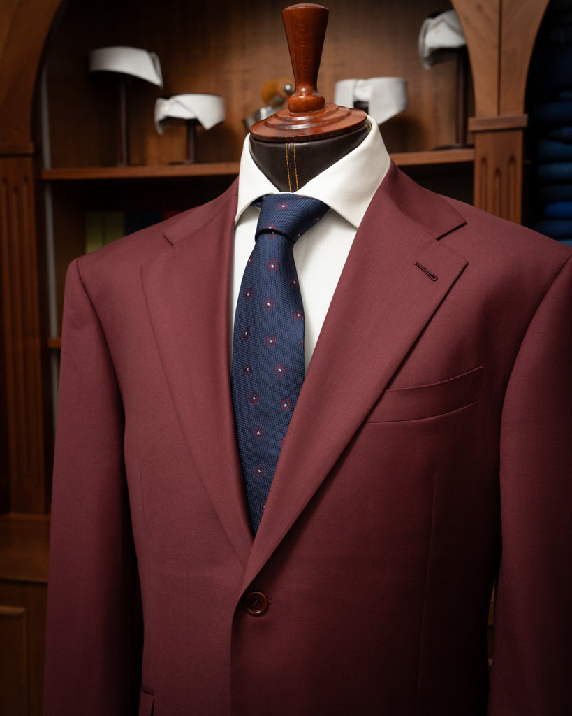 Giotto Burgundy Jacket