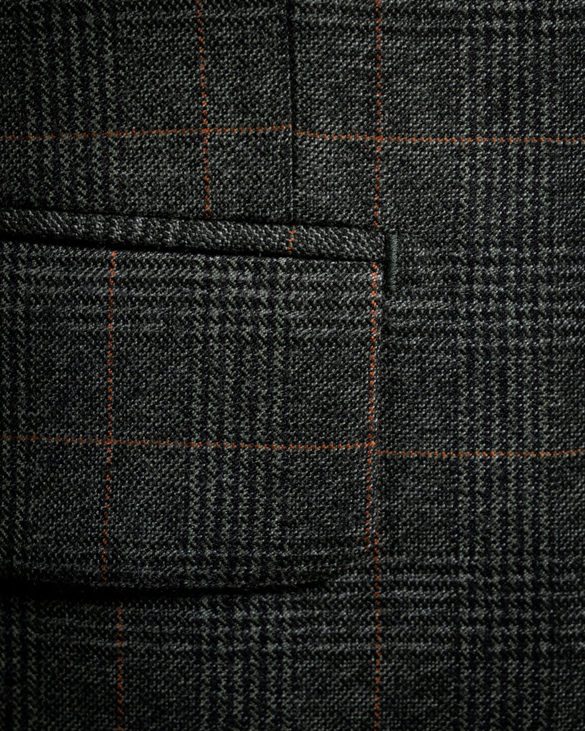 Giotto Gray Green Glencheck Jacket