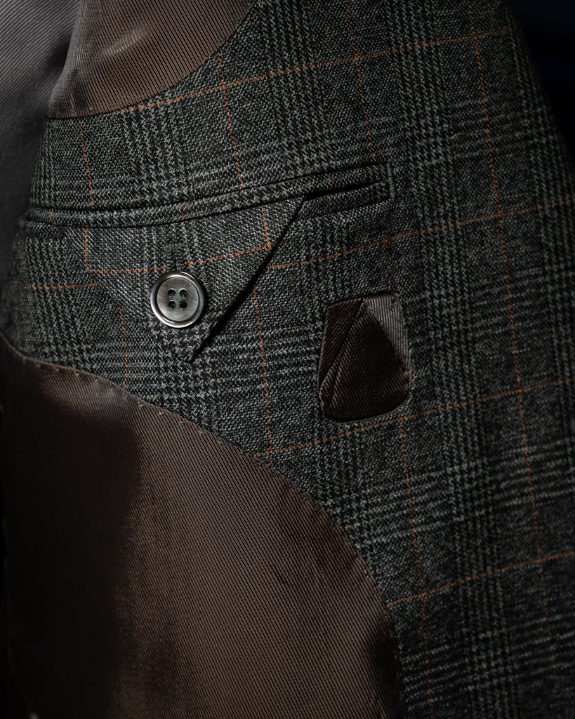 Giotto Gray Green Glencheck Jacket