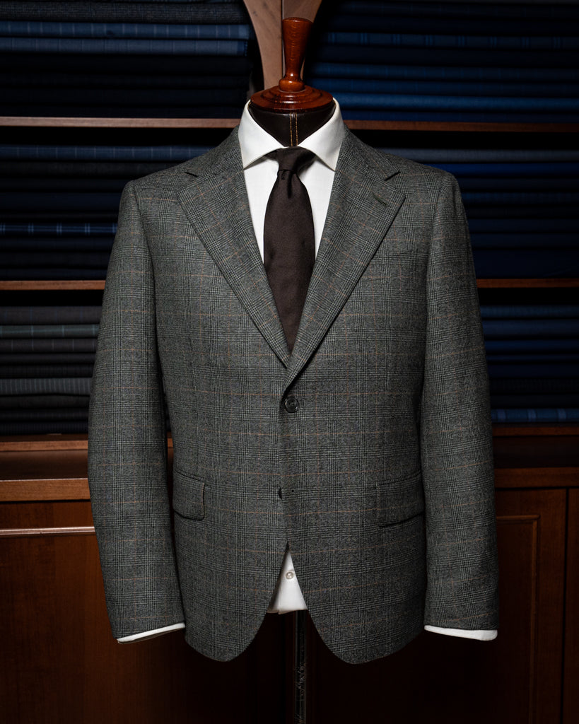 Giotto Gray Green Glencheck Jacket