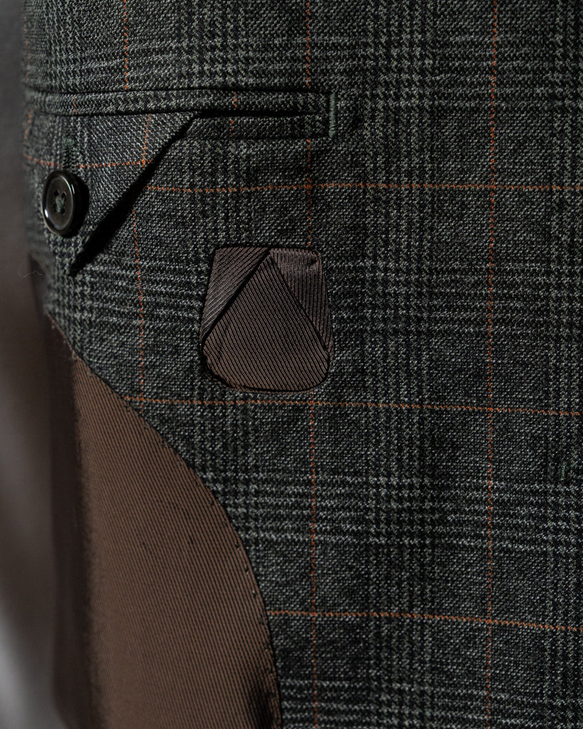 Giotto Gray Green Glencheck Jacket