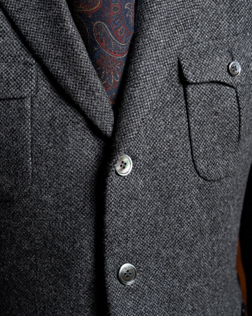 Giotto Gray Birdseye Jacket
