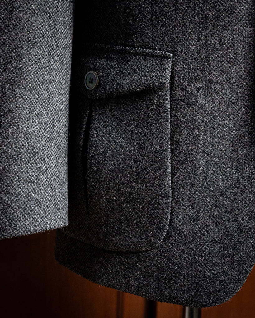 Giotto Gray Birdseye Jacket