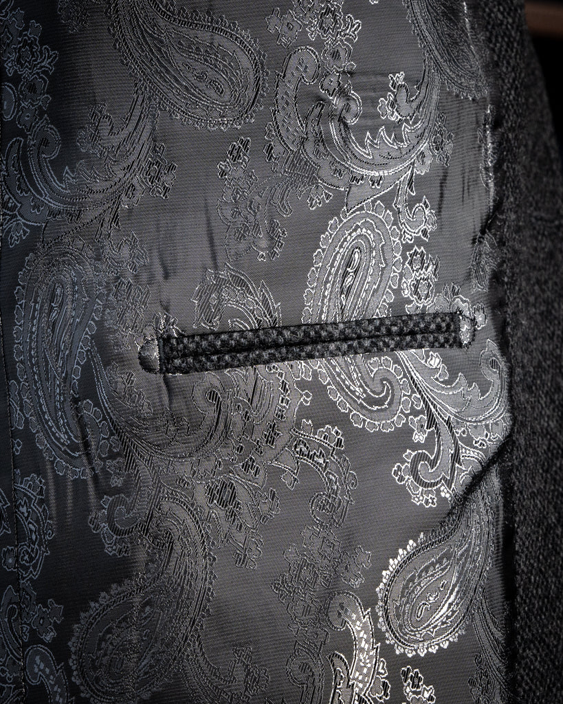 Giotto Gray Birdseye Jacket