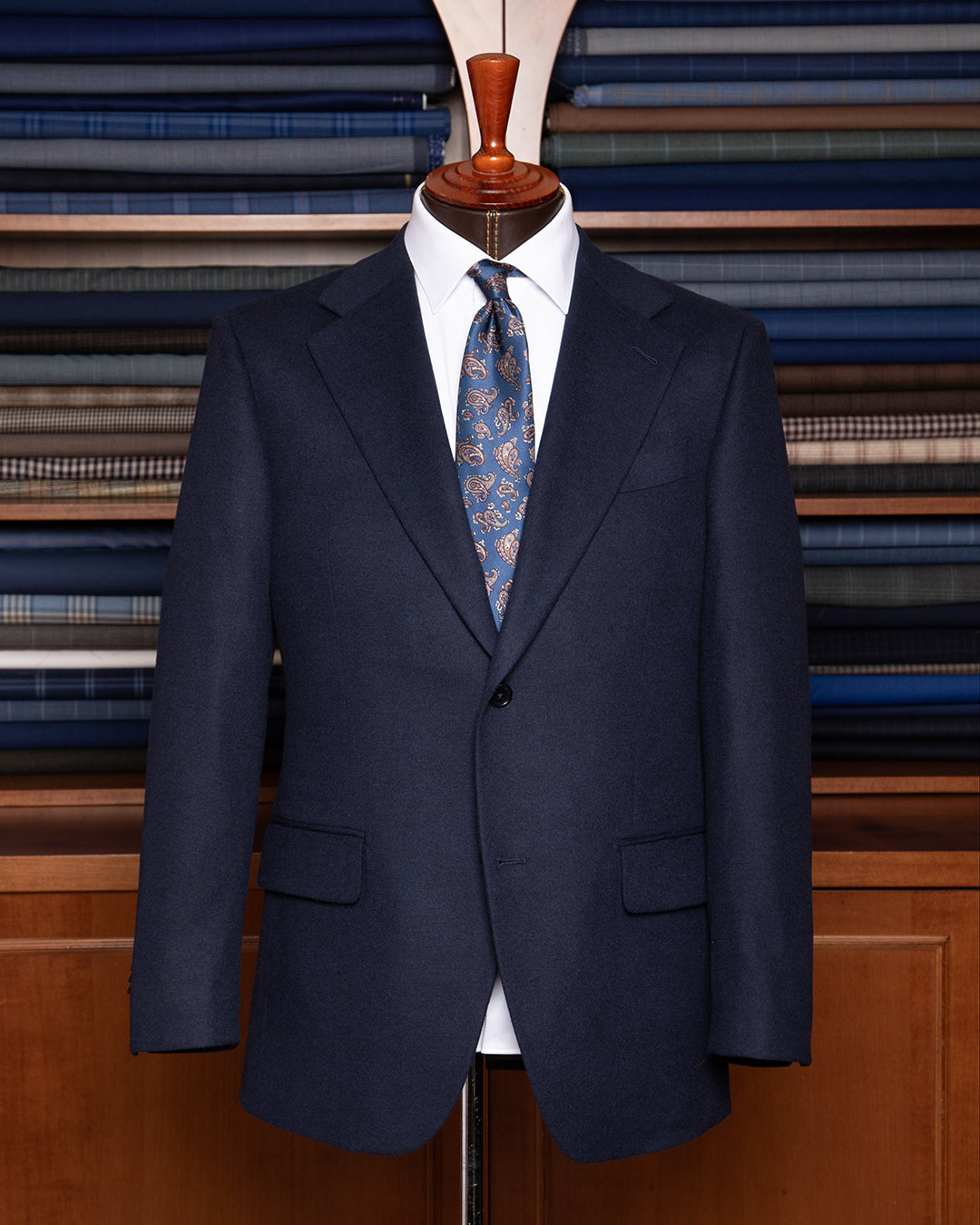 Giacca Giotto in Lana Blu