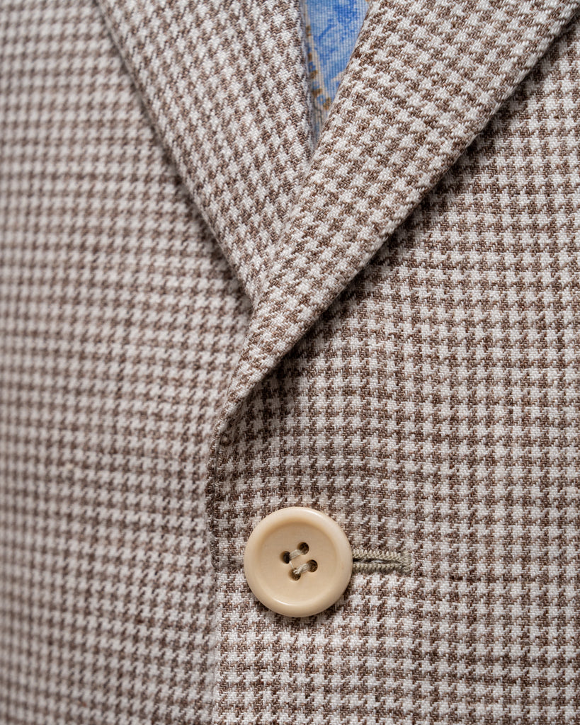 Giotto Pied De Poule Coffee Jacket
