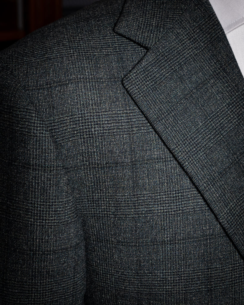 Giotto Glencheck Green Jacket
