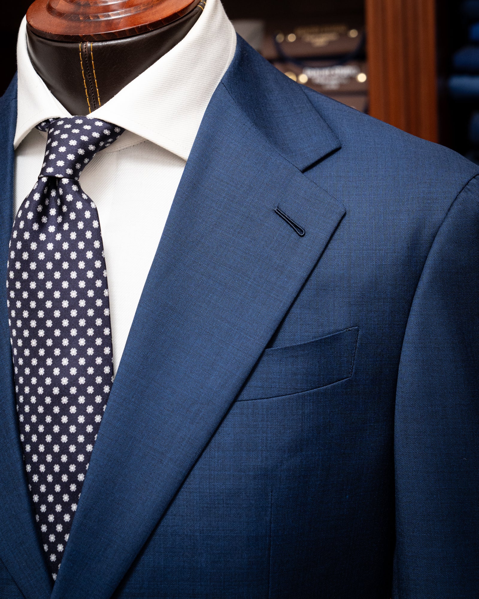 Giacca Giotto Twill Blu Notte Sfoderata