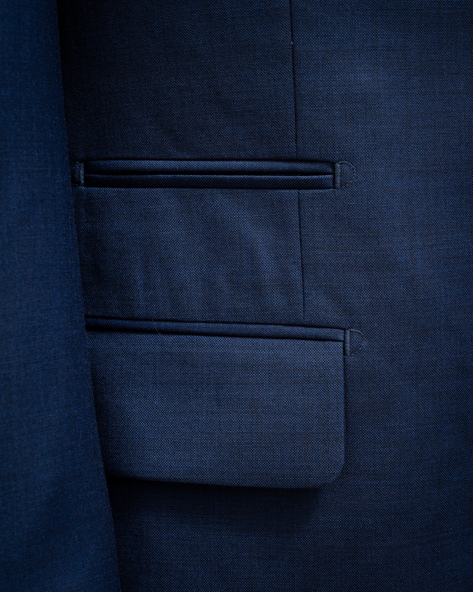 Giacca Giotto Twill Blu Notte Sfoderata