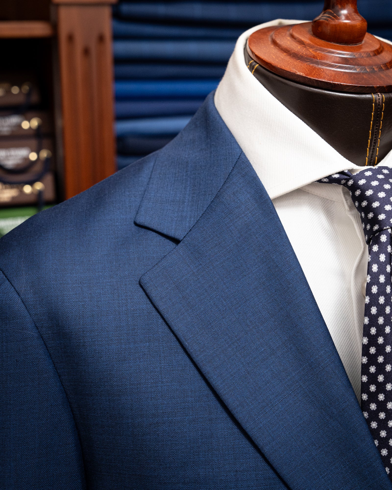 Giacca Giotto Twill Blu Notte Sfoderata