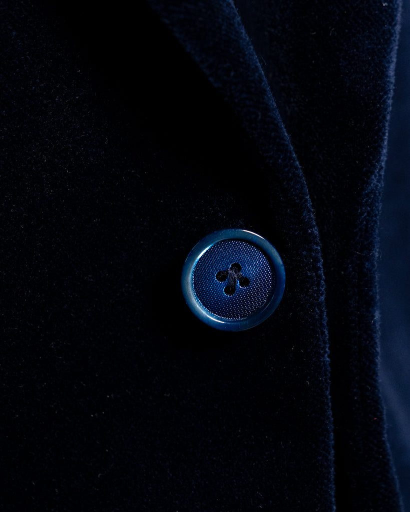 Giotto Bright Blue Velvet Jacket