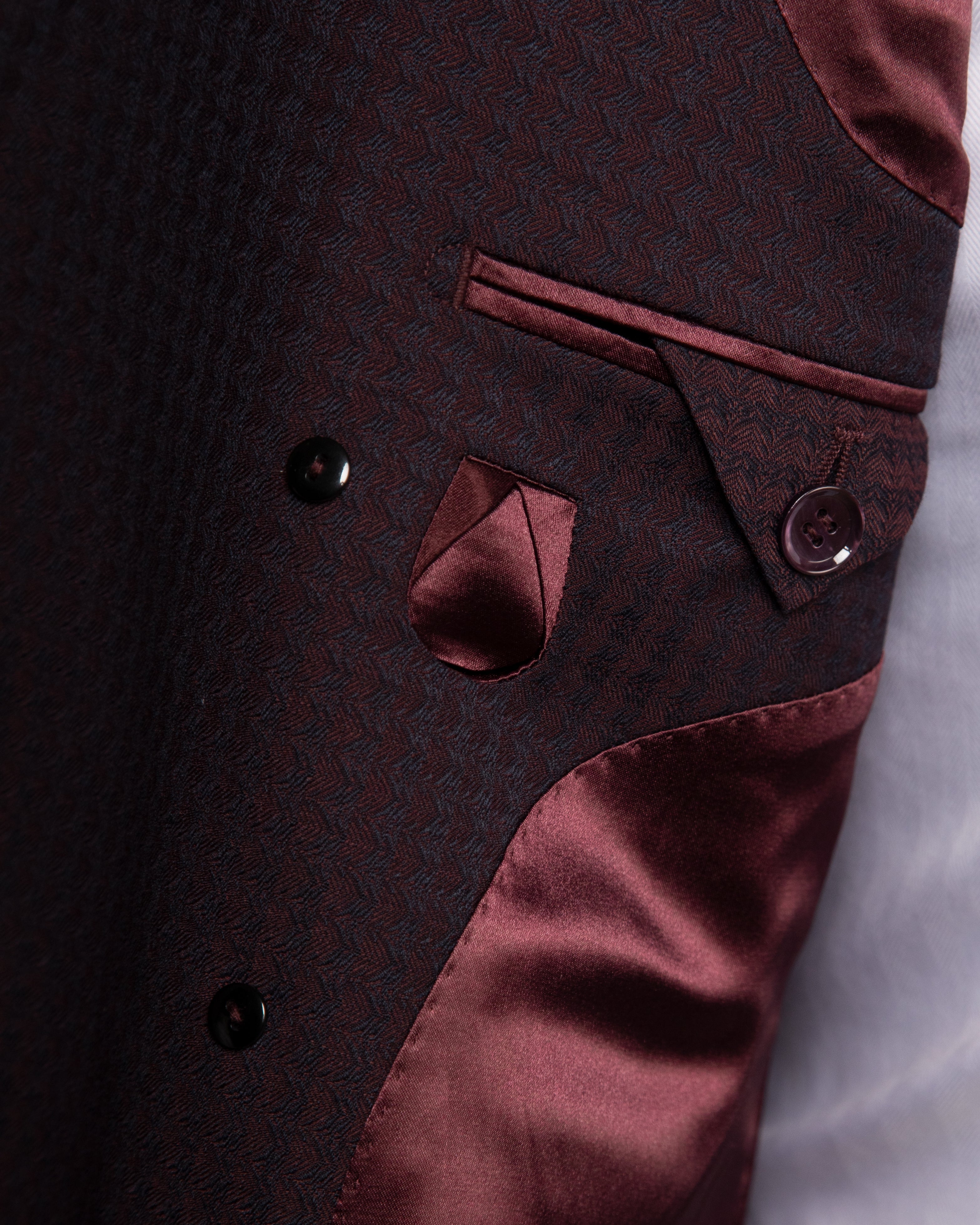 Iconic Bordeaux Jacket