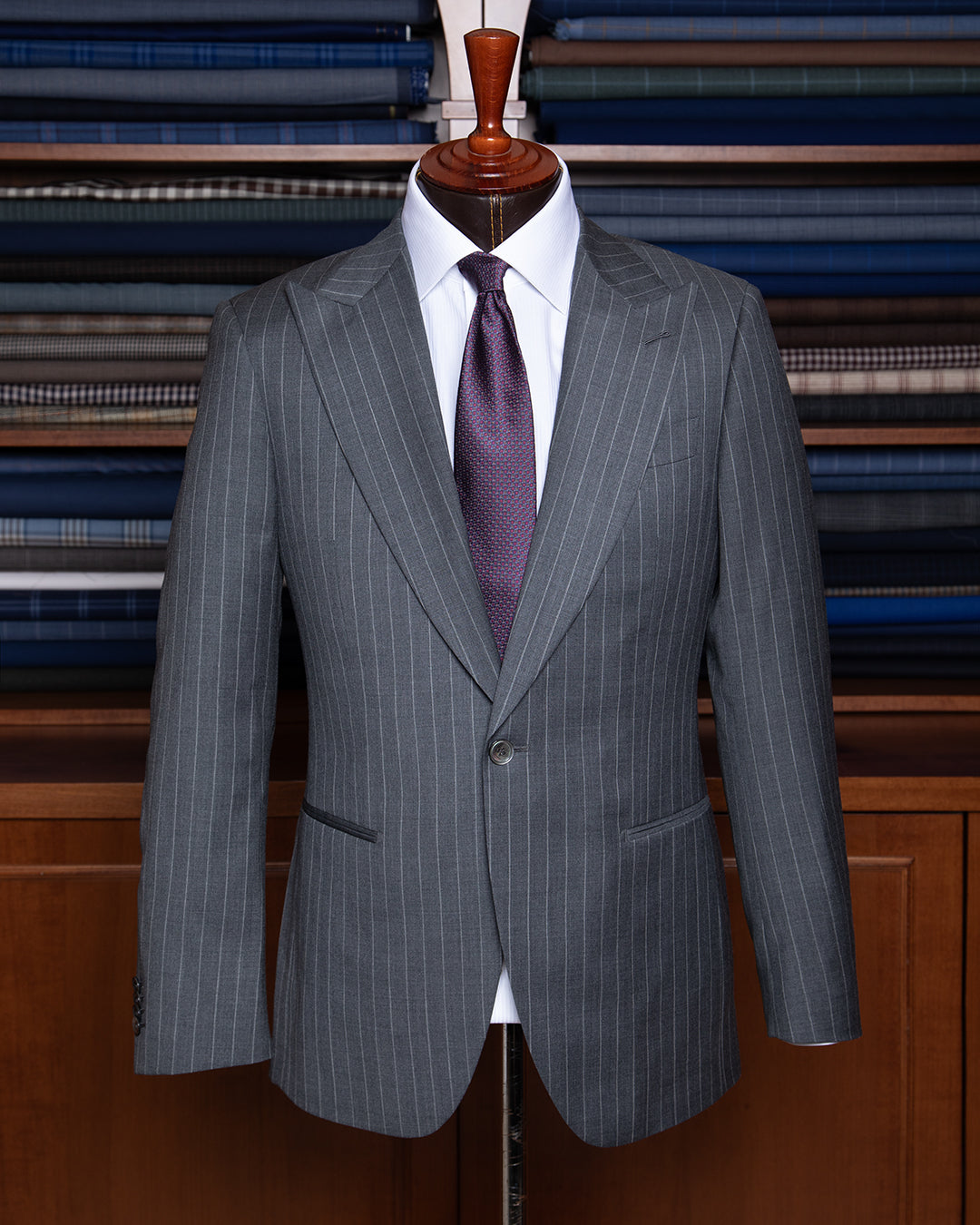 Abito Modernico Grigio Gessato