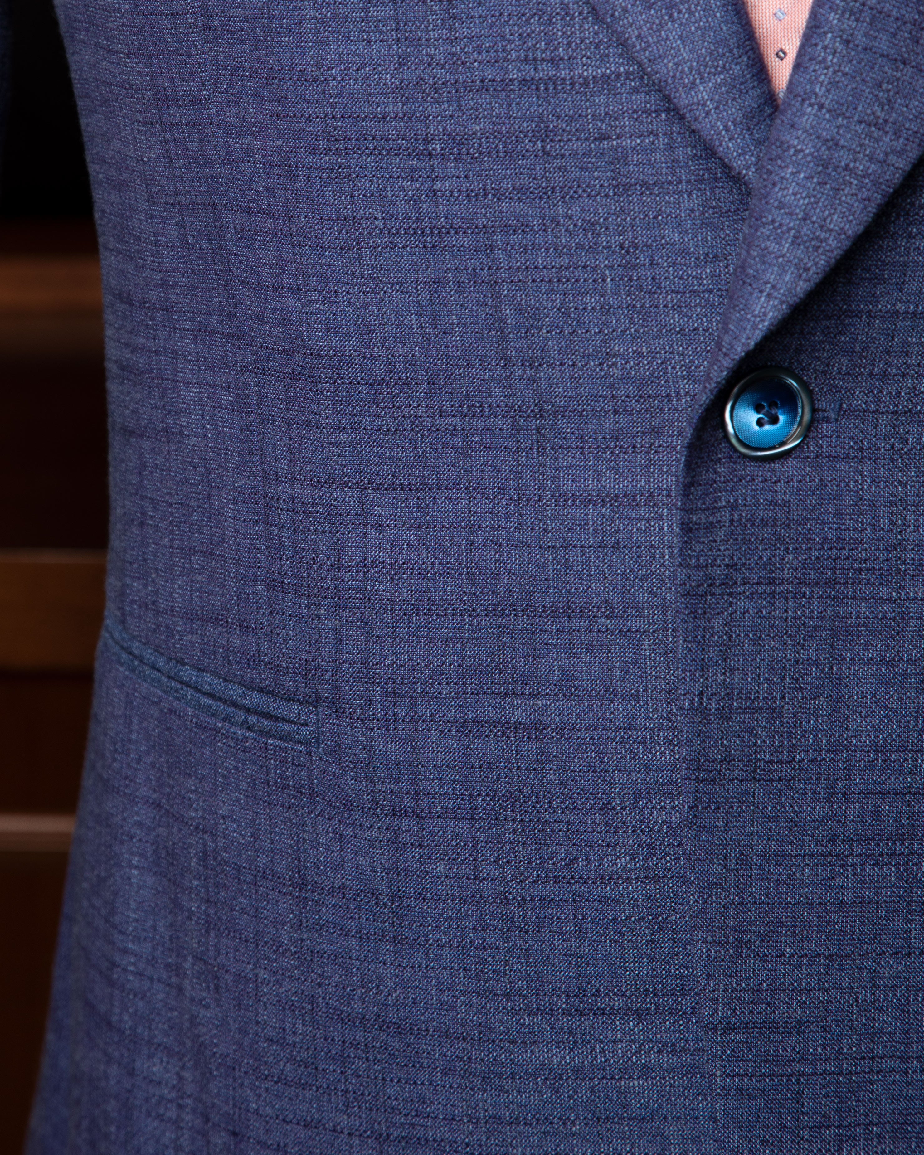 Modernico Blue Linen Jacket