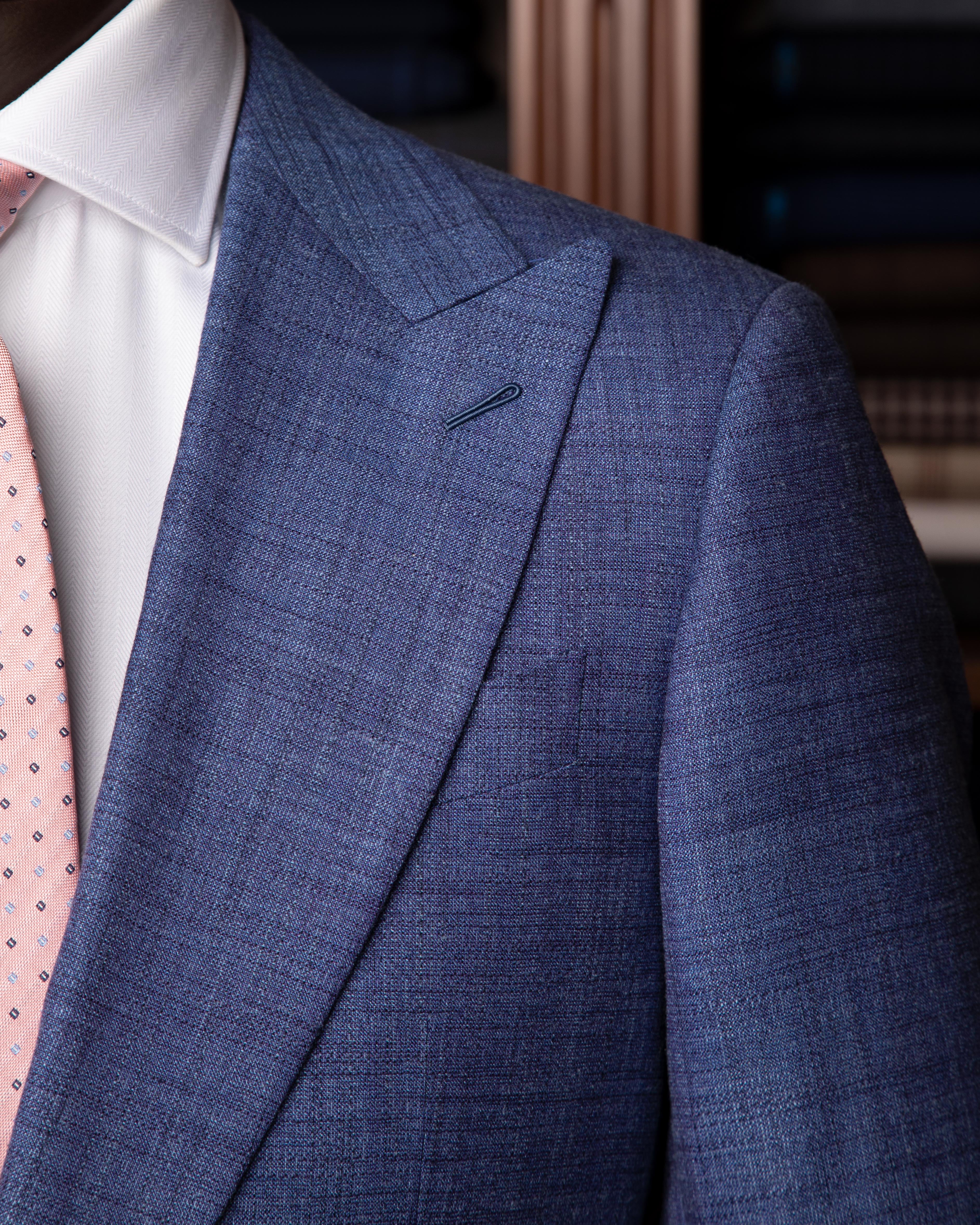 Modernico Blue Linen Jacket