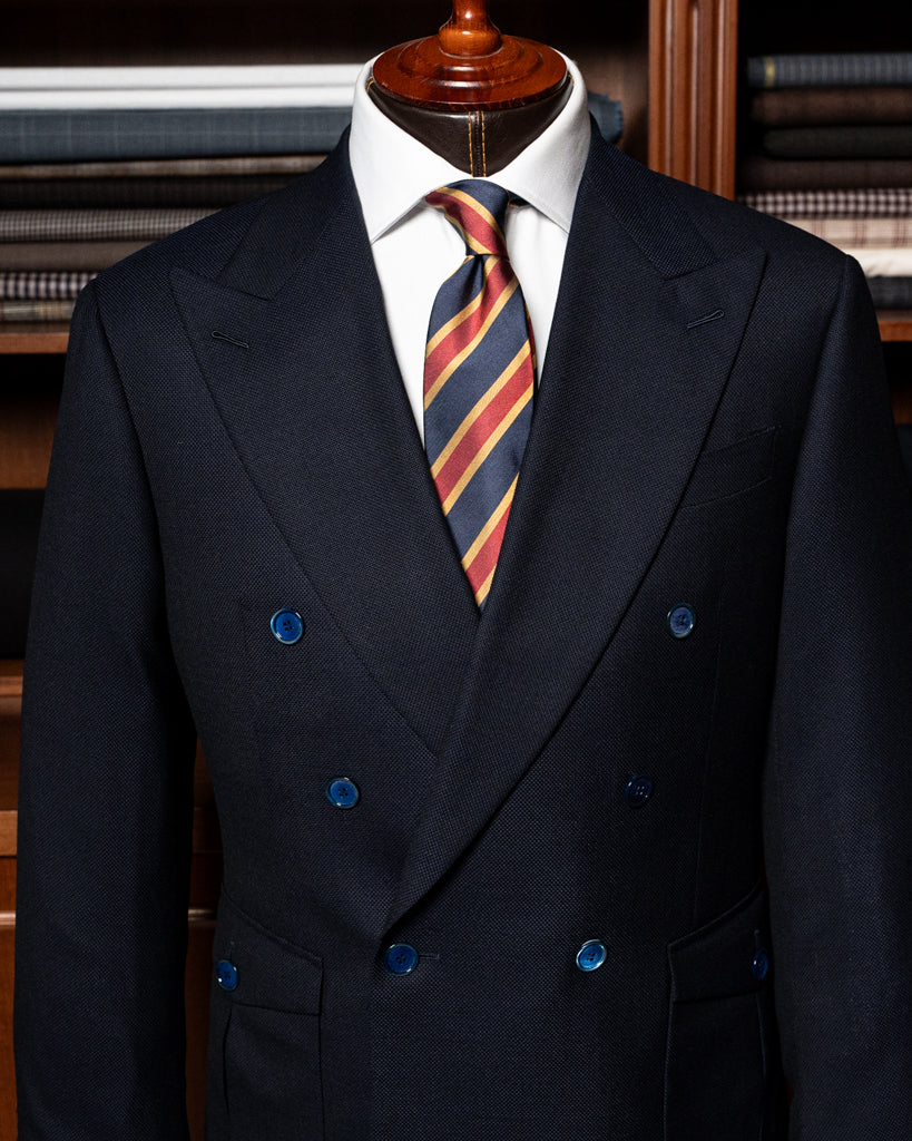 Perugino Hopsack Blue Jacket