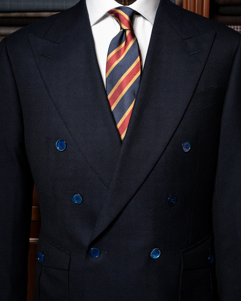 Perugino Hopsack Blue Jacket