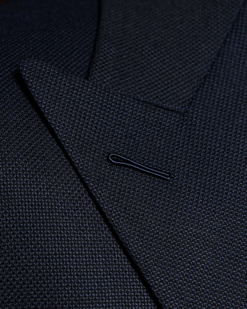 Perugino Hopsack Blue Jacket