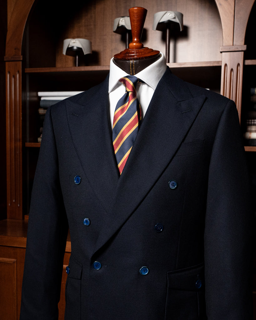 Perugino Hopsack Blue Jacket