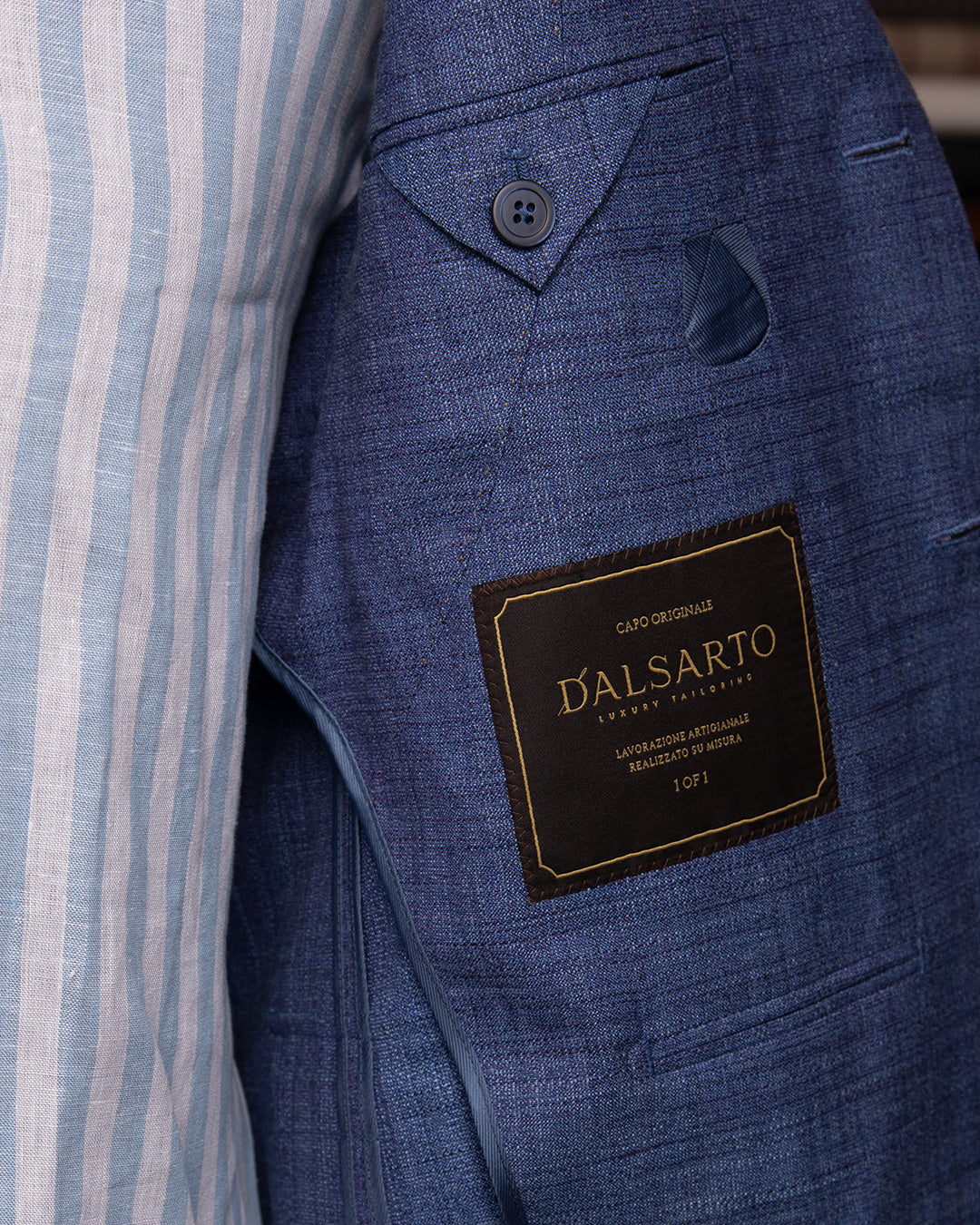 Light Blue Sahariana Jacket