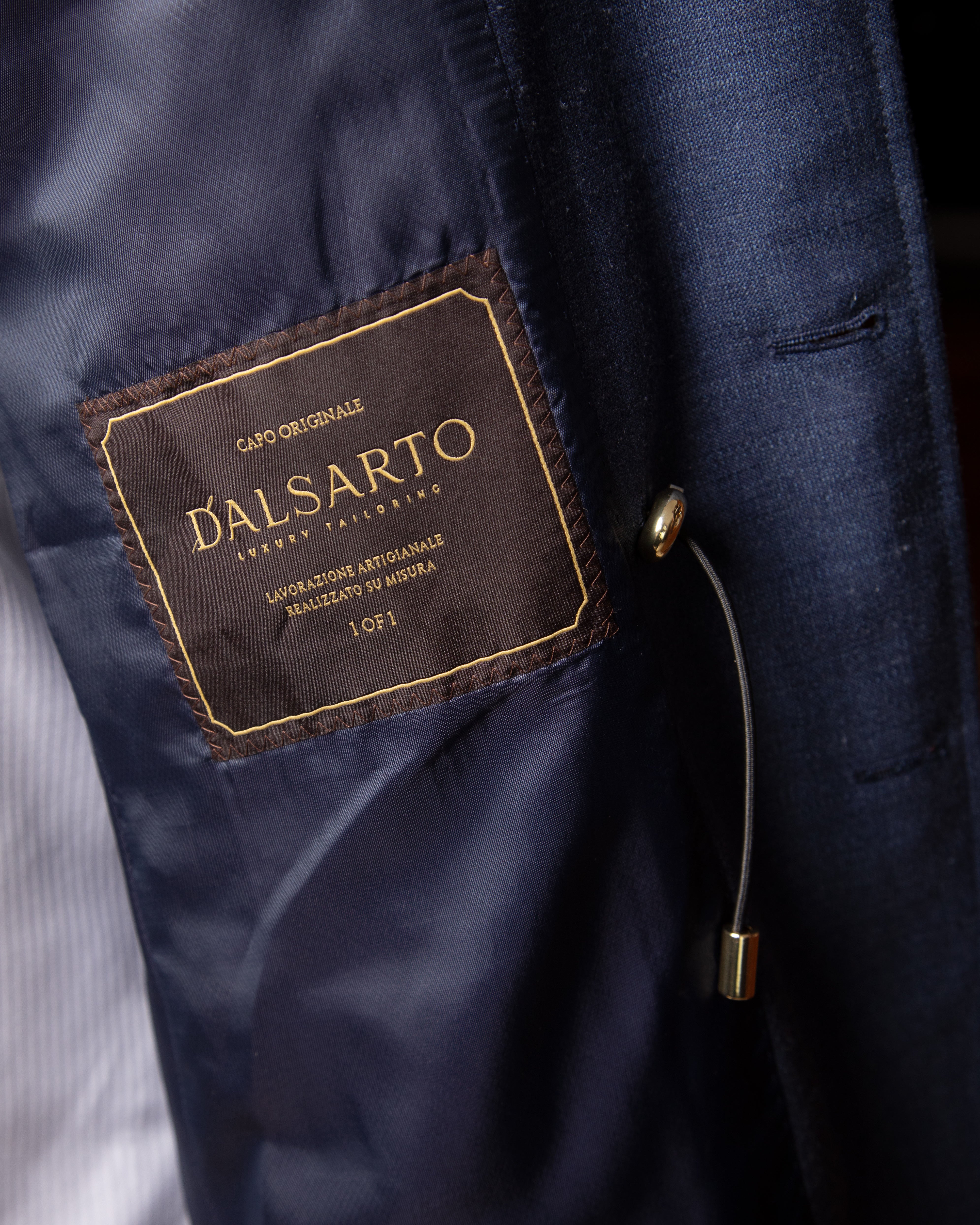 Blue Sahariana Jacket