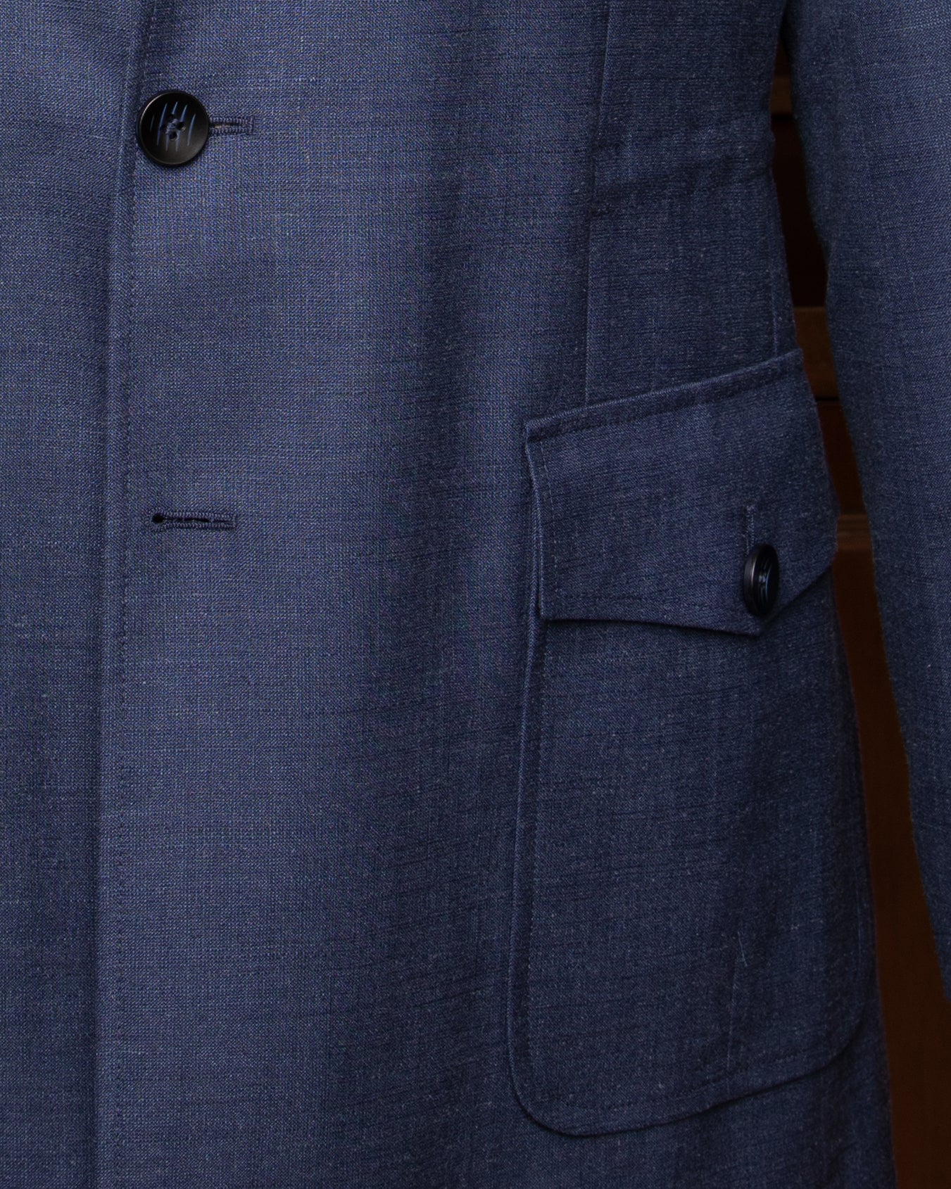 Blue Sahariana Jacket