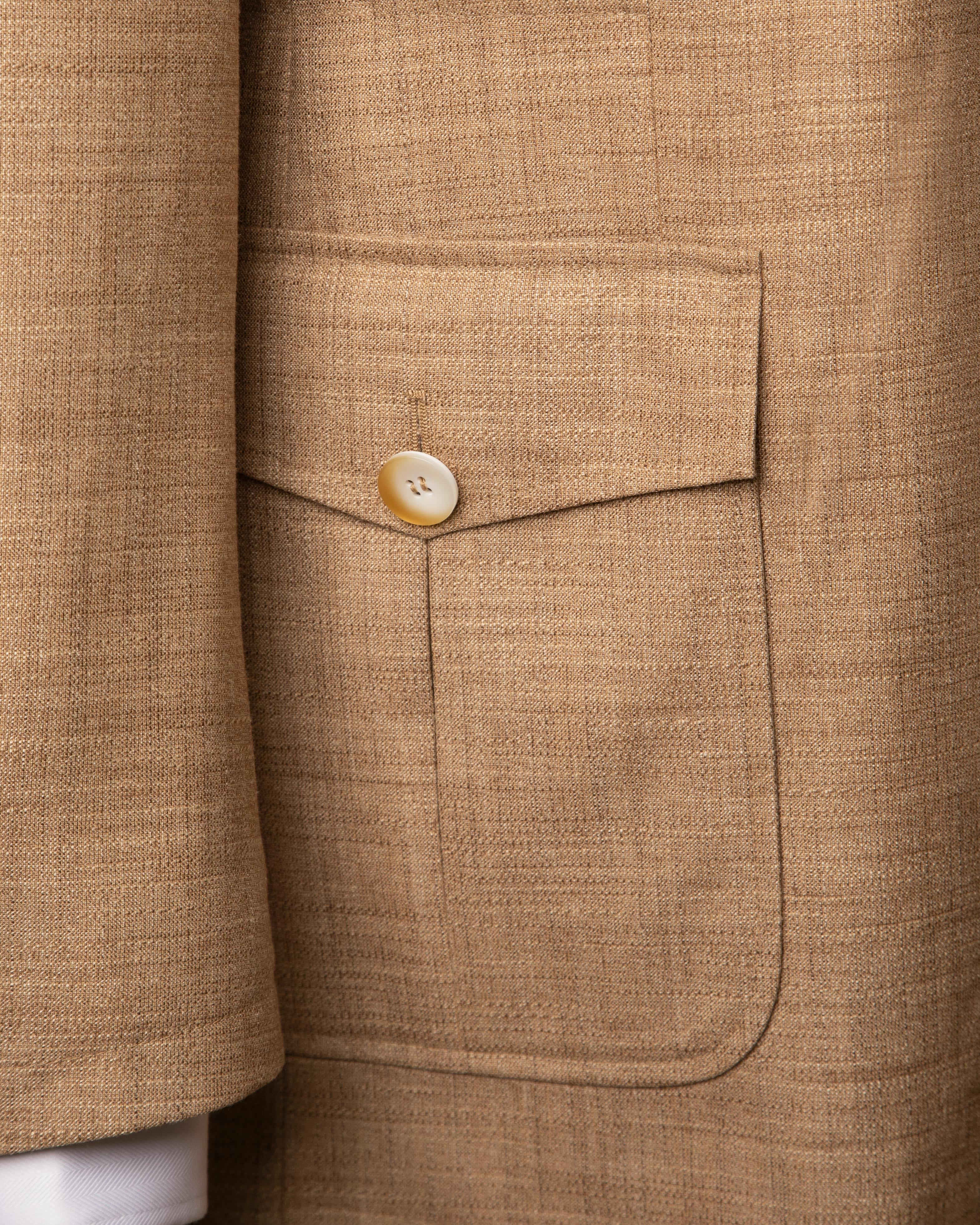 Beige Sahariana Jacket