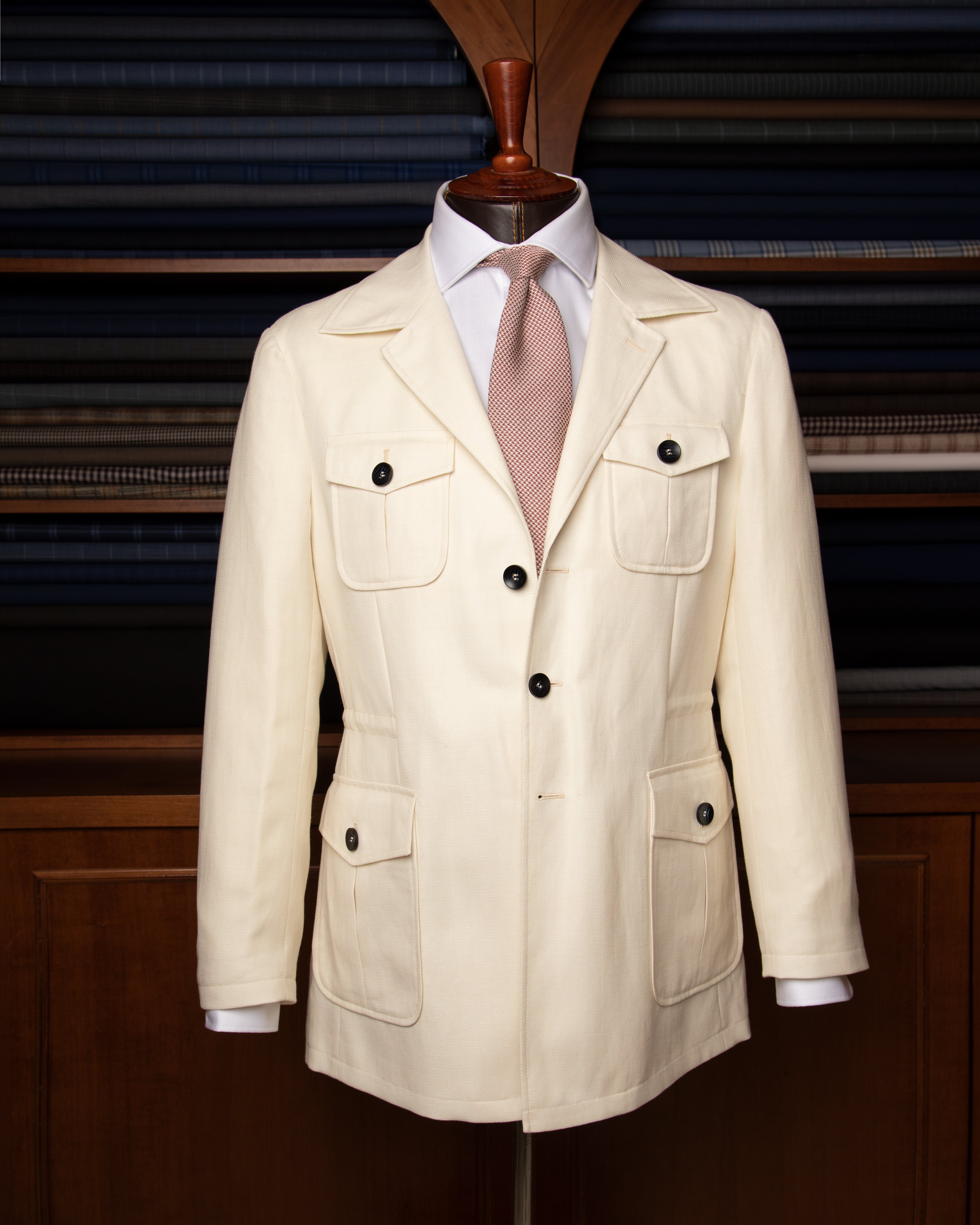 Cream Sahariana Jacket