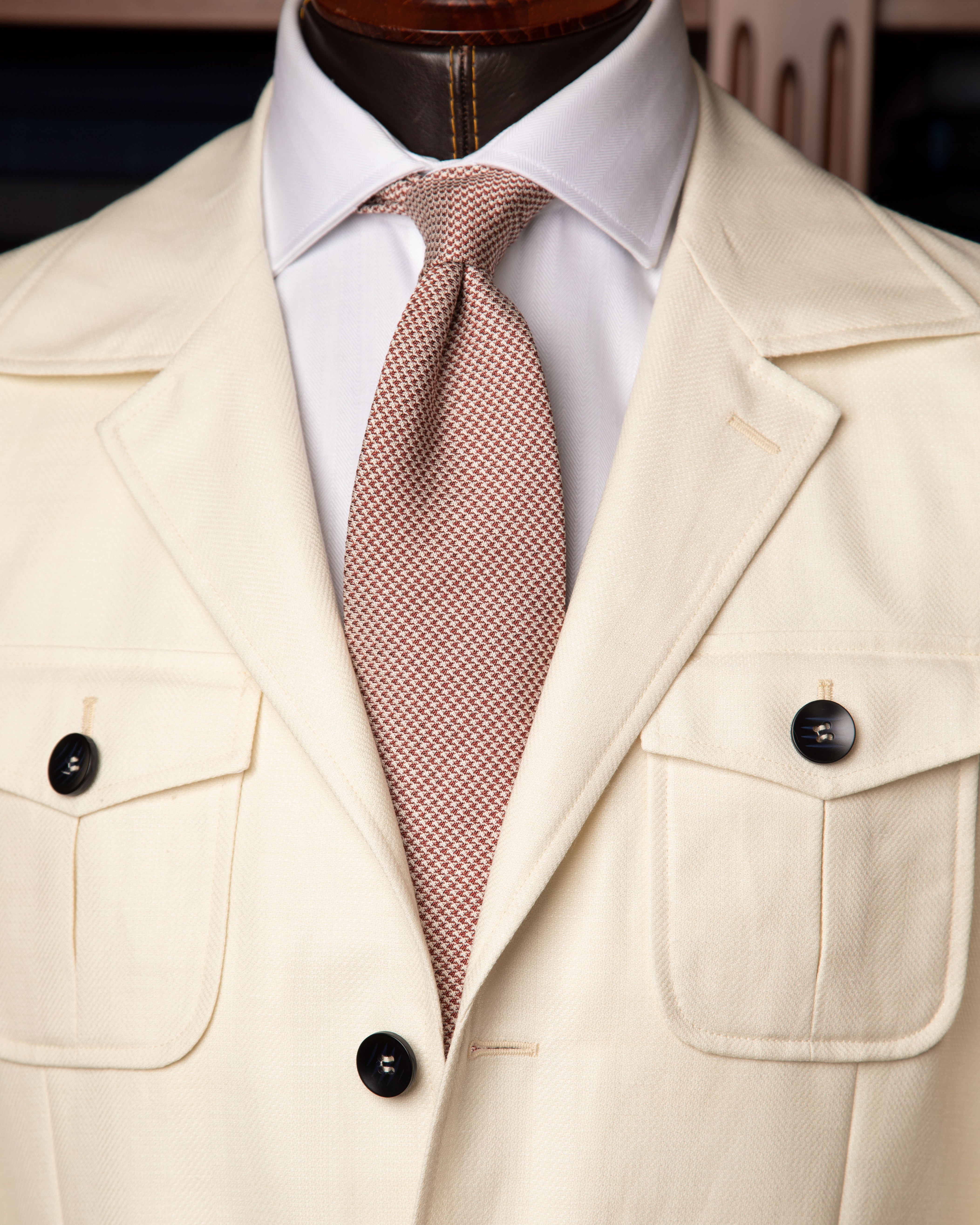Cream Sahariana Jacket