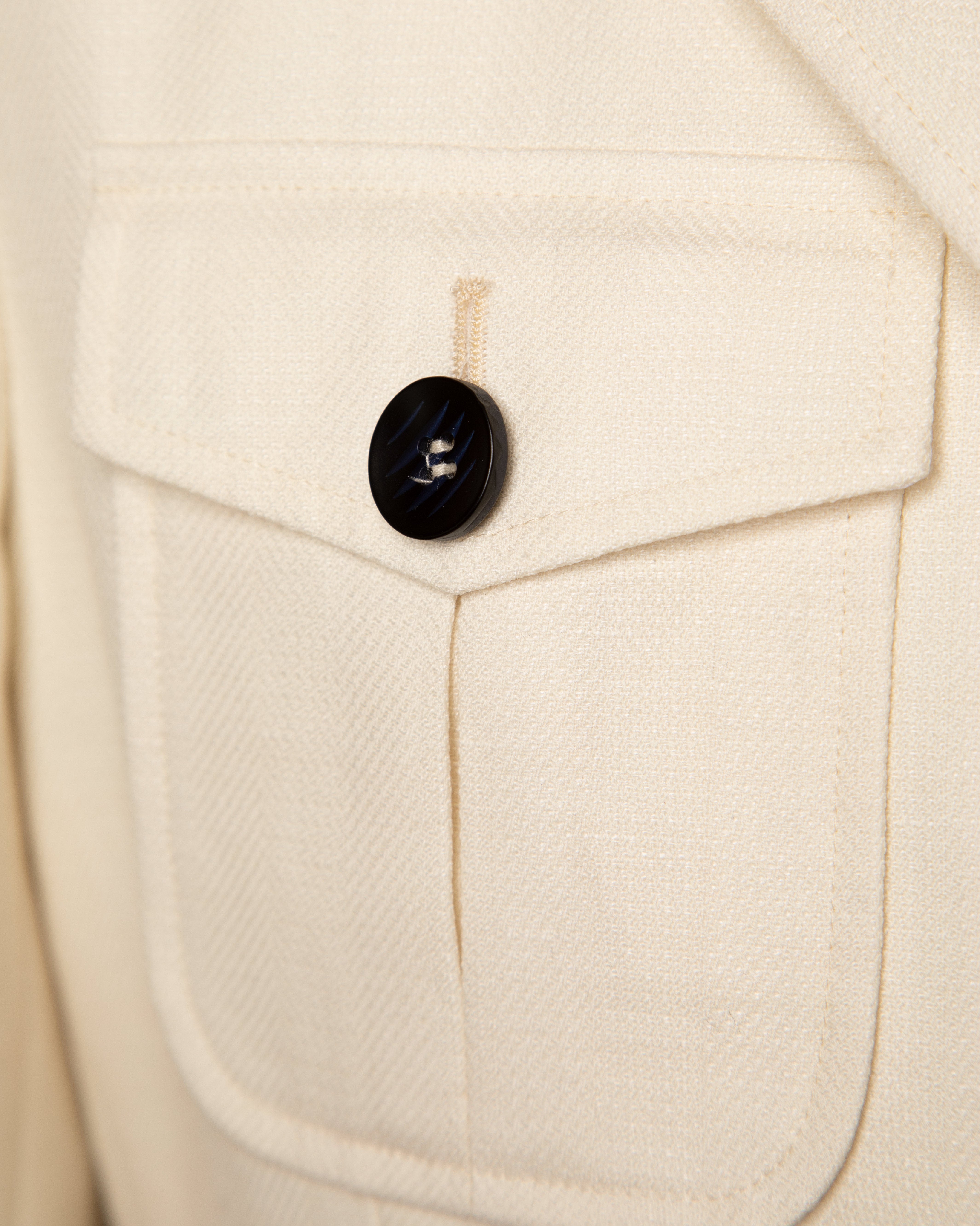 Cream Sahariana Jacket