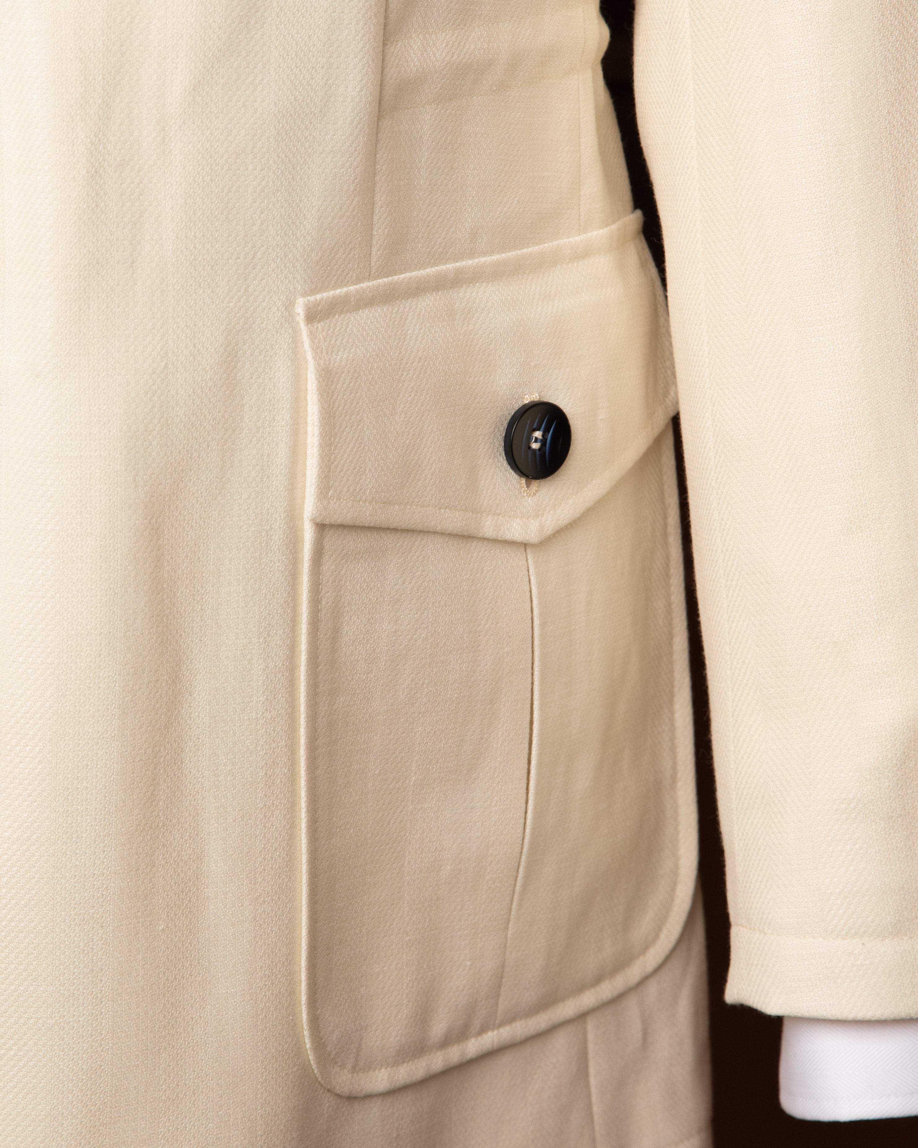 Cream Sahariana Jacket