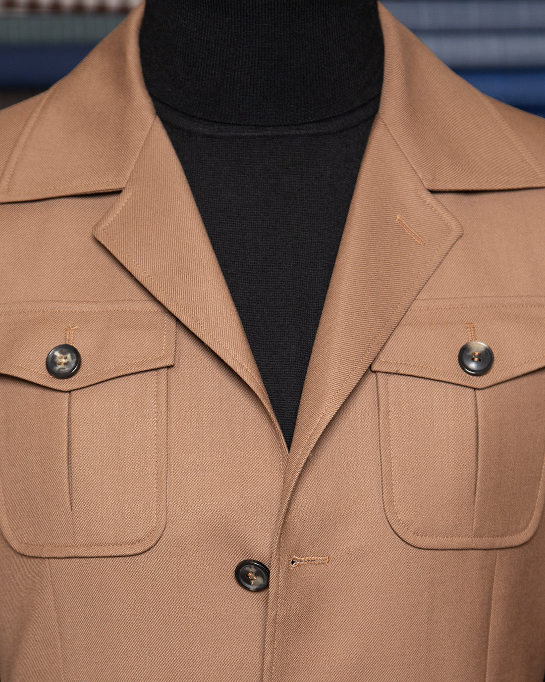 Tobacco Dove Grey Saharian Jacket