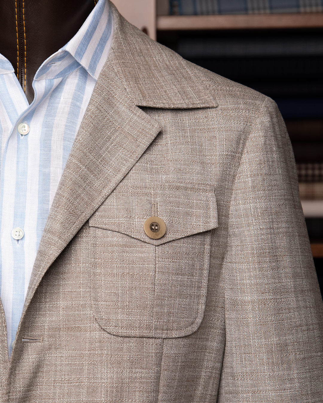 Dove Grey Sahariana Jacket