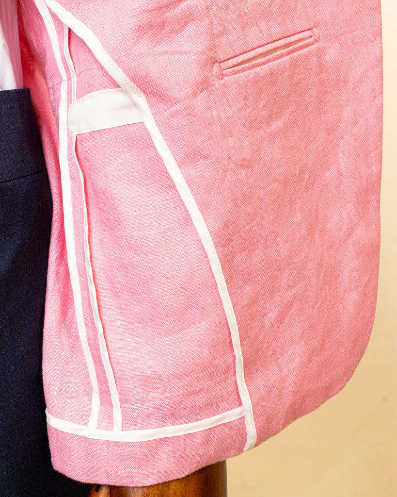 Pink Unlined Casual Jacket