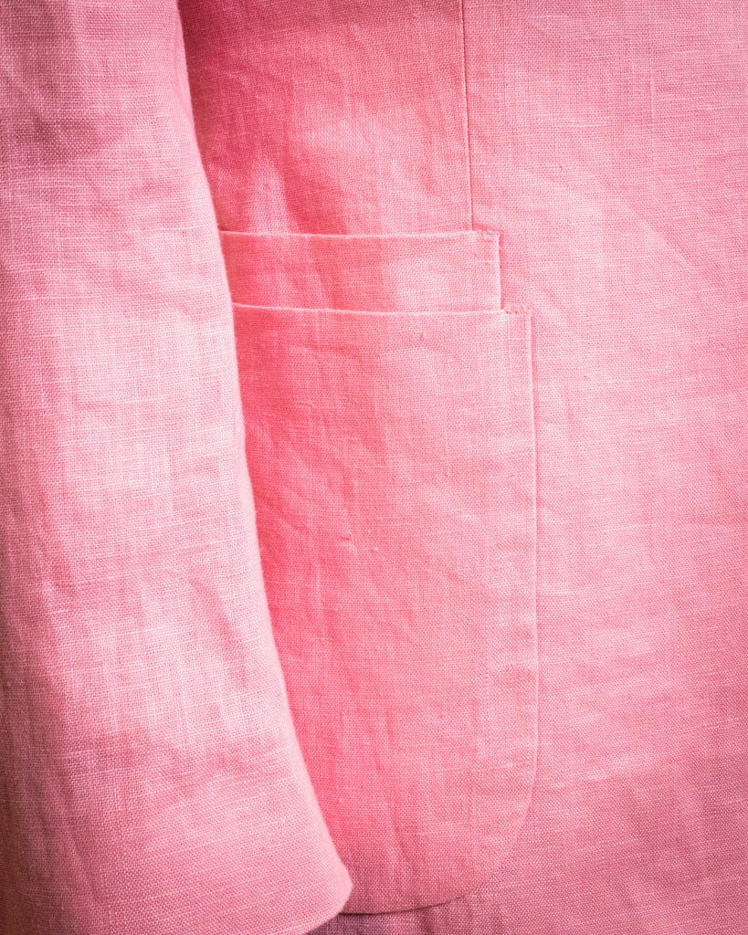 Pink Unlined Casual Jacket