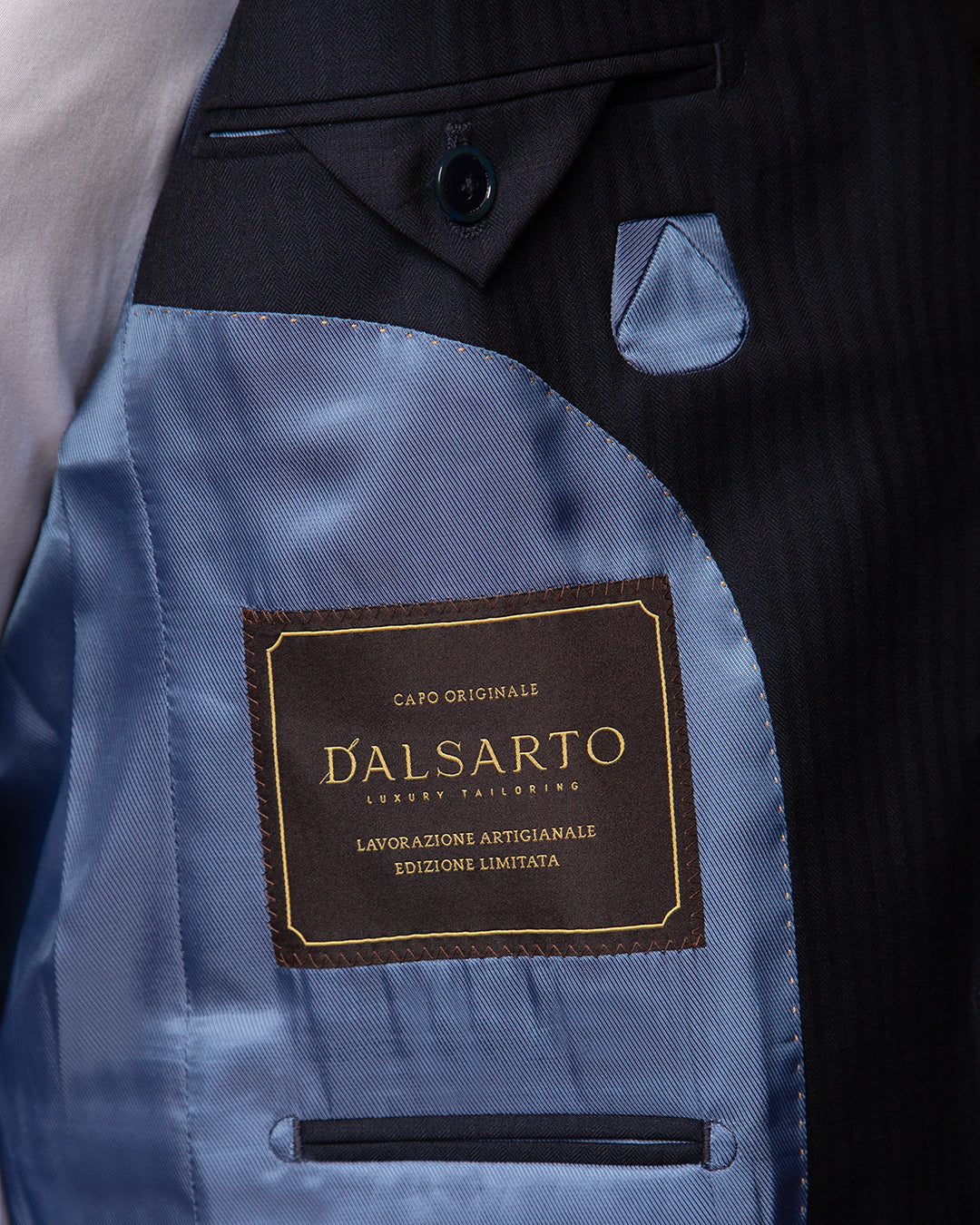 Giacca Giotto Spinata Blu Navy