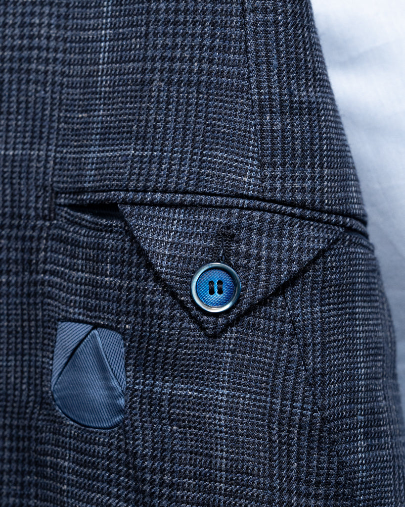 Blue Checked Sport Jacket