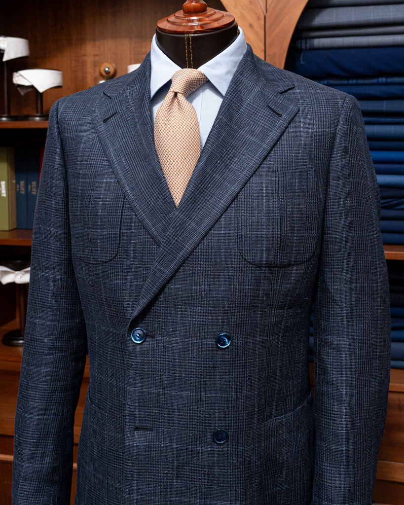 Blue Checkered Sport Jacket