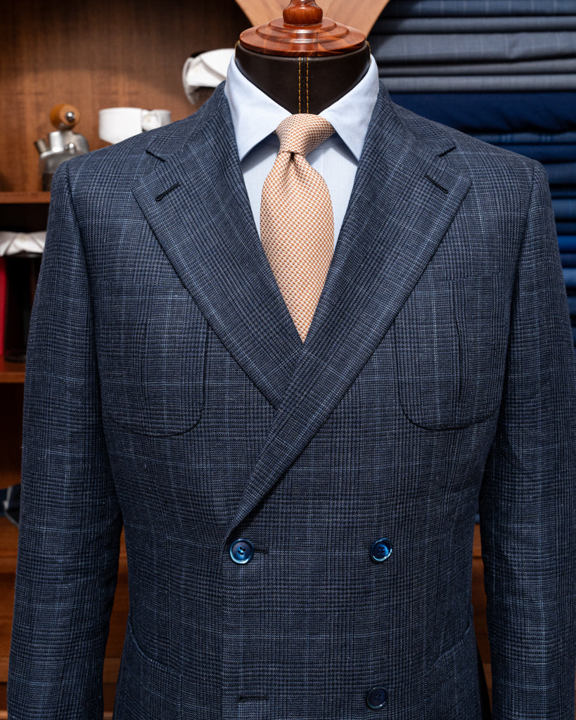 Blue Checkered Sport Jacket