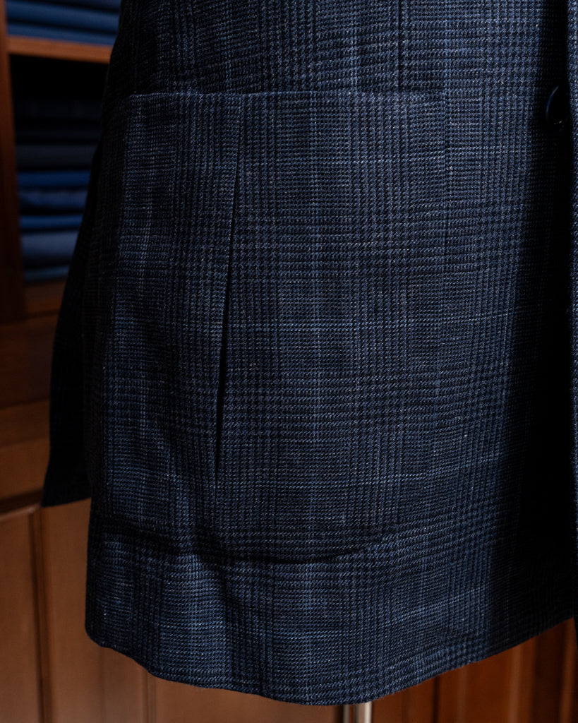 Blue Checkered Sport Jacket